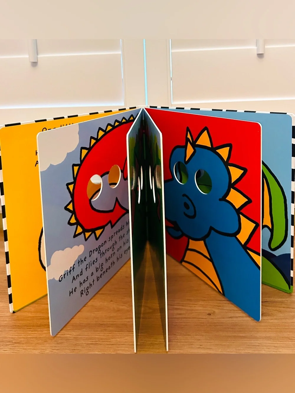 🐉 Little Whispers | NEW Dizzy Dragon Oversized Touch & Feel Book